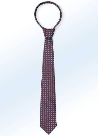 Gemusterte Krawatte