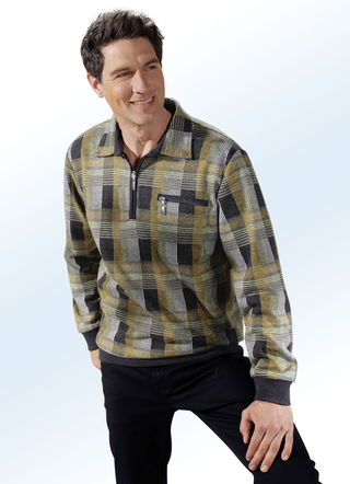 Einzigartiges Poloshirt mit Karo-Dessin