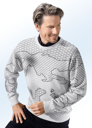 Trendiger Pullover in 2 Farben