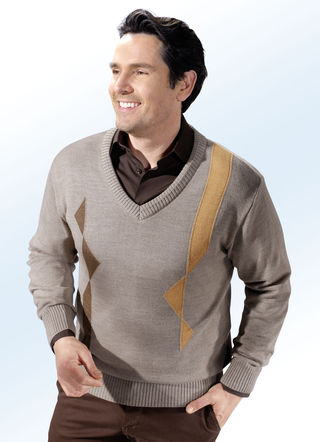 Herrlicher Pullover mit V-Ausschnitt