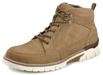 Waldläufer Schnür-Stiefelette aus hochwertigem Nubukleder