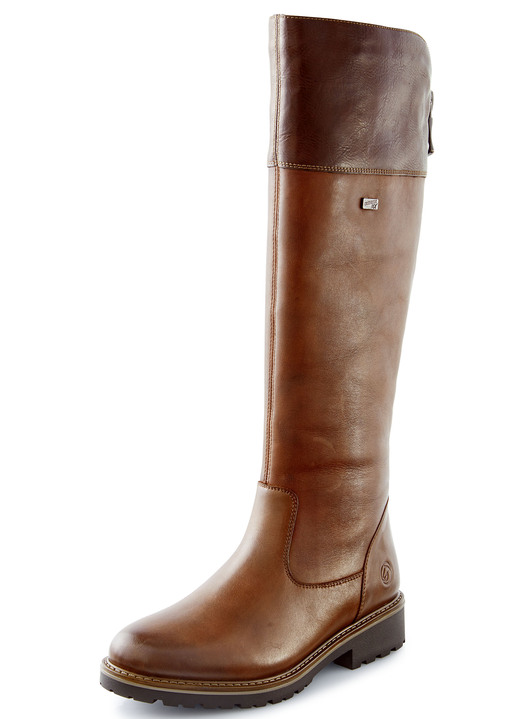 Stiefel & Stiefeletten - Remonte, gefütterte Damen-Stiefel, Winterschuhe, Weite G, mit Reissverschluss, in Größe 036 bis 042, in Farbe MARONE-MOKKA Ansicht 1