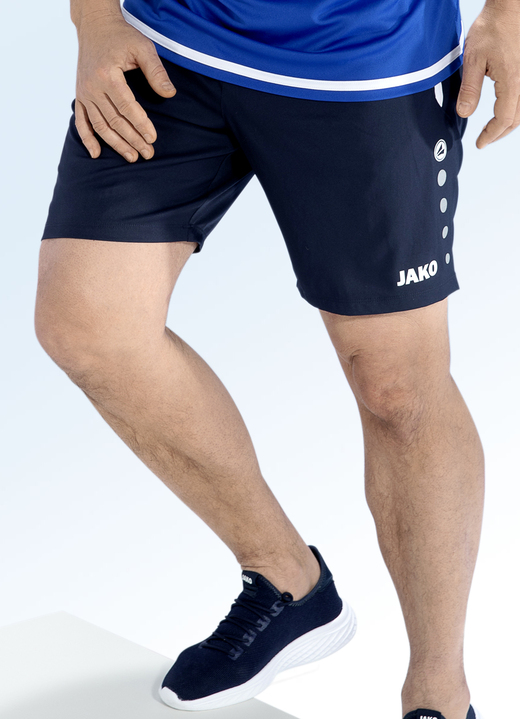 Freizeithosen - Shorts von «Jako» in 4 Farben Freizeithosen - Shorts von «Jako» in 4 Farben, in Größe 3XL (58/60) bis XXL (56), in Farbe MARINE