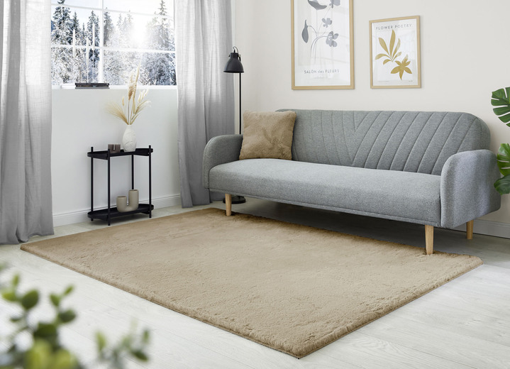 Modern - Brücken und Teppiche für ein Gefühl wie auf Wolken, in Größe 112 (Brücke, 60x120 cm) bis 302 (Teppich, ø 120 cm), in Farbe TAUPE Ansicht 1