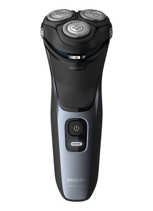 - Philips Shaver Series 3000, in Farbe SCHWARZ/BLAU, in Ausführung Philips S3133/51 Ansicht 1