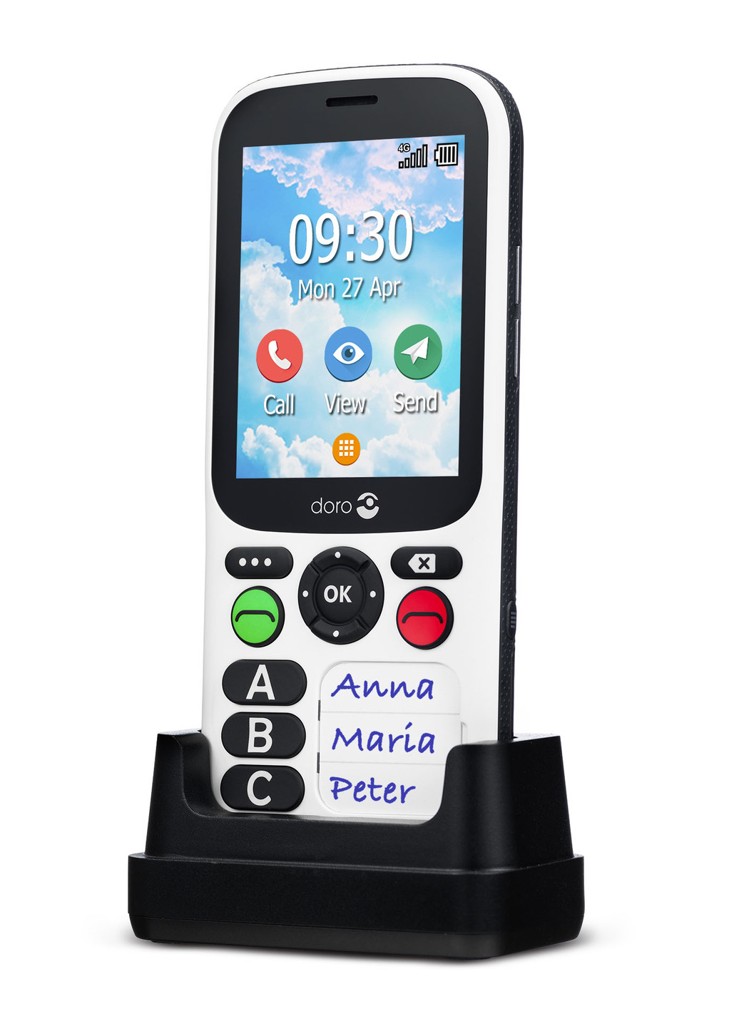 Sehr einfach zu bedienendes Tastentelefon Doro 780X Telefone
