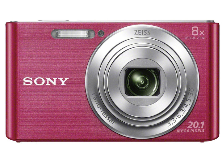 - Sony DSC-W830 Digital-Kamera, in Farbe PINK Ansicht 1