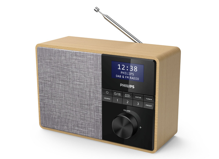 Philips TAR5505/12 DAB+ Radio mit Bluetooth Soundsysteme
