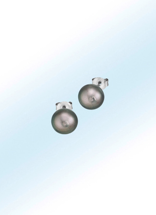 Ohrstecker mit Tahiti-Zuchtperlen