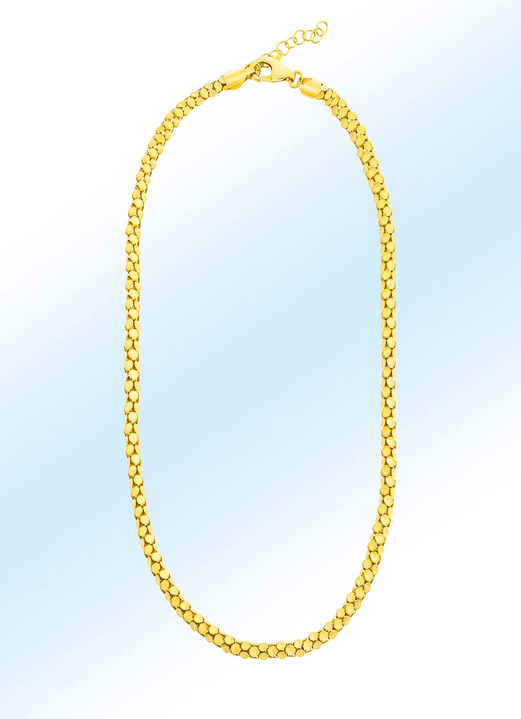 Halsketten - Vergoldete Koreanerkette, in Farbe