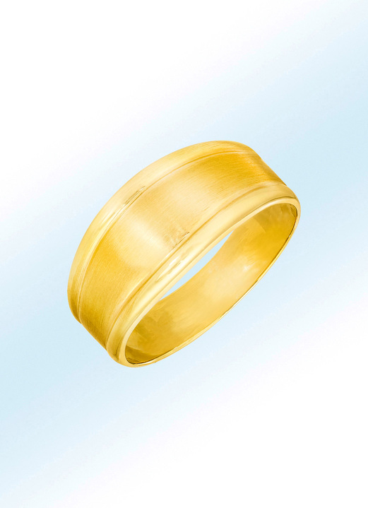 Ringe - Schöner Damenring in Glanz/matt, in Größe 160 bis 220, in Farbe