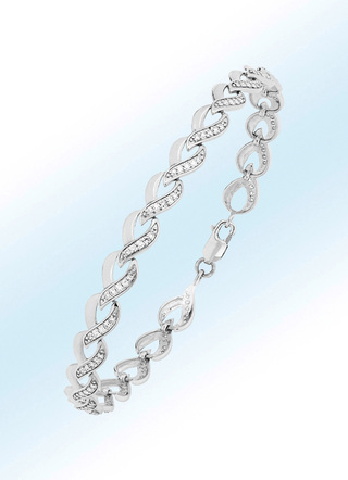 Hochwertiges Armband mit 115 Diamanten