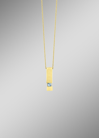Moderner Anhänger mit Kette