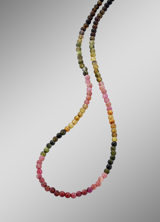 Halsketten - Halskette mit Turmalin, in Farbe  Ansicht 1
