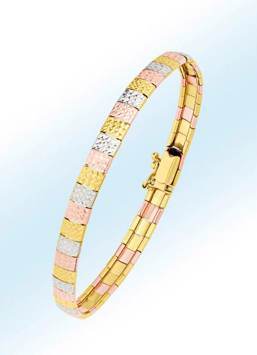 - Zauberhaftes Armband in Tricolor, in Farbe