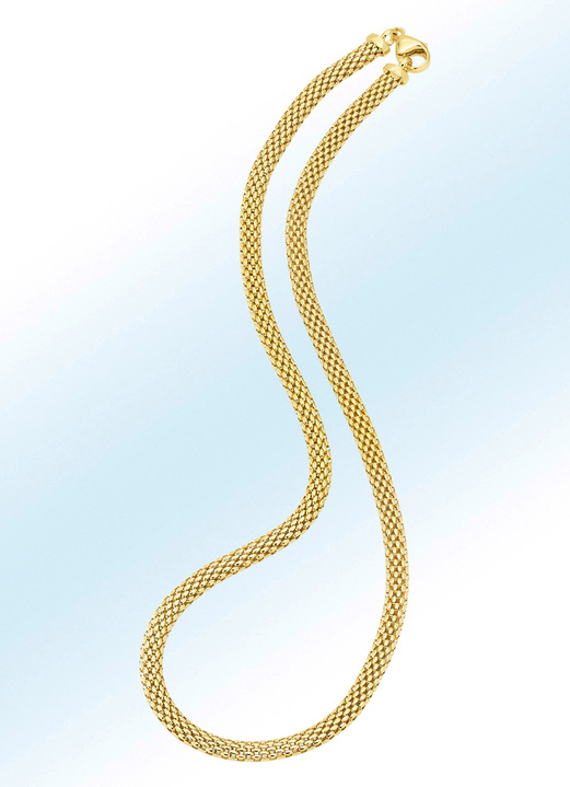 - Mesh-Halskette, in Farbe