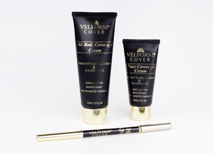 - Professionelle Make-up-Serie von Velform® Cover, in Farbe HELLBLOND, in Ausführung Augenbrauenstift hellblond Ansicht 1