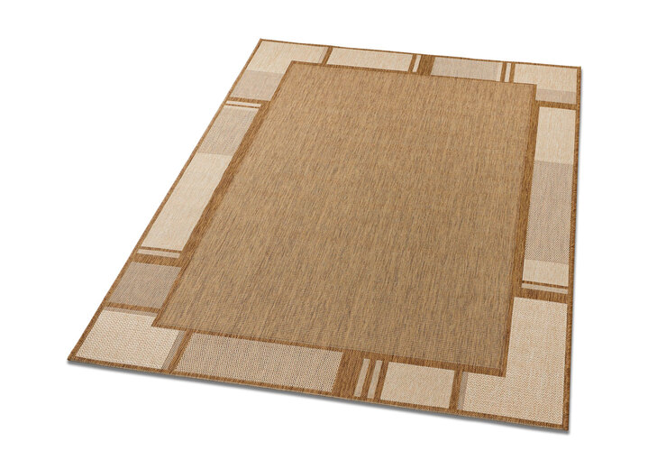 Modern - Brücken und Teppiche für innen und aussen, in Größe 111 (Brücke, 60x110 cm) bis 282 (Teppich, 200x290 cm), in Farbe BRAUN-BEIGE Ansicht 1
