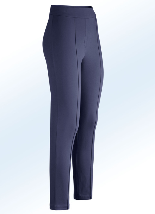 Hosen - Soft-Stretch-Hose, in Größe 017 bis 052, in Farbe MARINE Ansicht 1