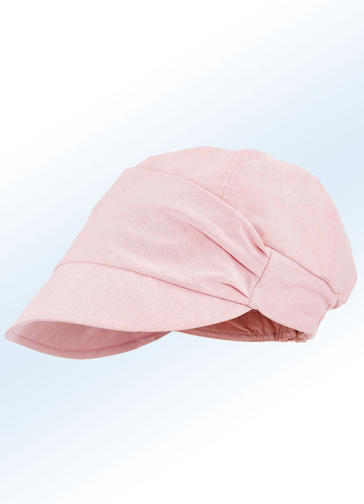 Mützen & Hüte - Schirmmütze aus Baumwolle, in Farbe ROSA Ansicht 1