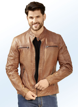 Lederkurzjacke von «Gipsy»