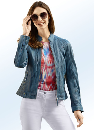 Lederkurzjacke von «Cabrini»