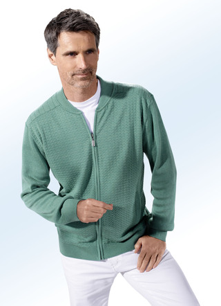 Jacke mit durchgehendem Reissverschluss