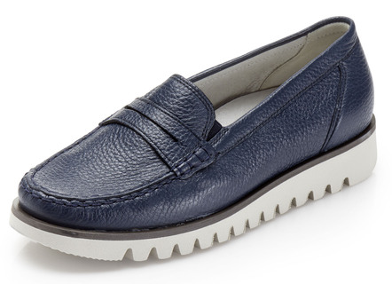 Waldläufer Slipper mit seitlichen Gummizügen