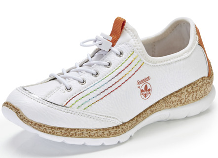 Rieker Sneaker mit elastischem Schnellschnürsystem mit Stopper