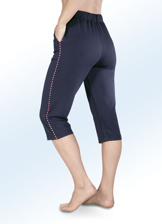 Caprihose mit bequemem Dehnbund in 4 Farben