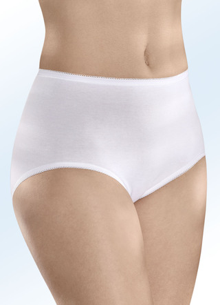 Viererpack Pompadour Slips mit elastischen Abschlüssen