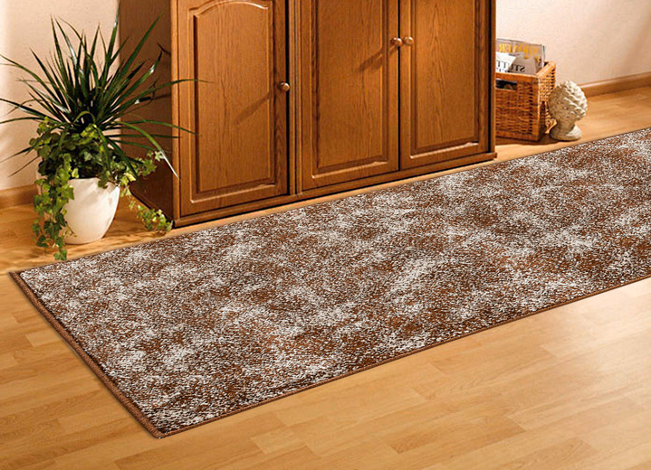 Läufer & Stufenmatten - Strapazierfähige Läufer nach Wunschmaß, in Größe 102 (Läufer, 67 cm breit) bis 106 (Läufer, 100 cm breit), in Farbe BRAUN Ansicht 1