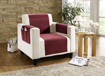 Dekorative Sessel- und Sofaüberwürfe