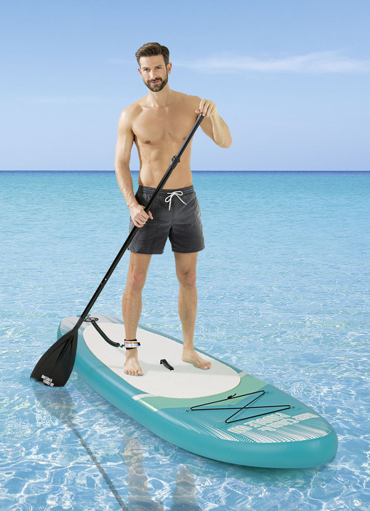 Fitness - Aufblasbares Stand-Up Paddle-Board von MAXXMEE, in Farbe BLAU Ansicht 1