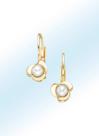 Ohrringe im Blumen-Design