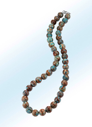 Wunderschöne Halskette mit echt Chrysocolla