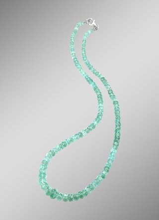 Zeitlose Halskette mit Neon-Apatit