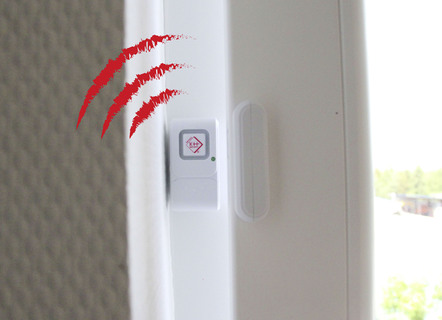 Tür-/Fensteralarm im 2er-Set