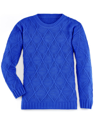 Pullover mit Rautendessin