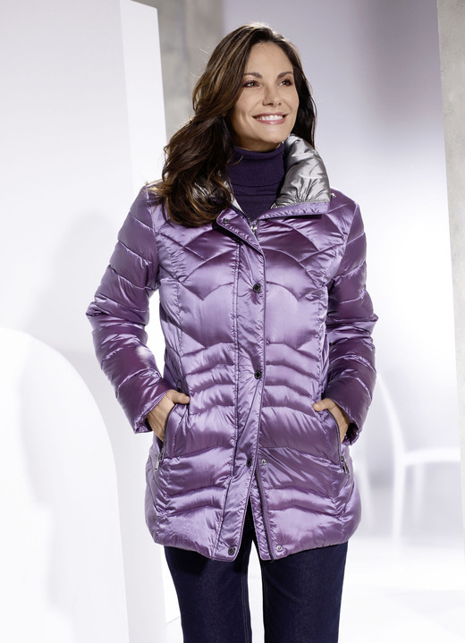 - Funktionsjacke mit 2-Wege-Reissverschluss, in Größe 036 bis 054, in Farbe AMETHYST Ansicht 1