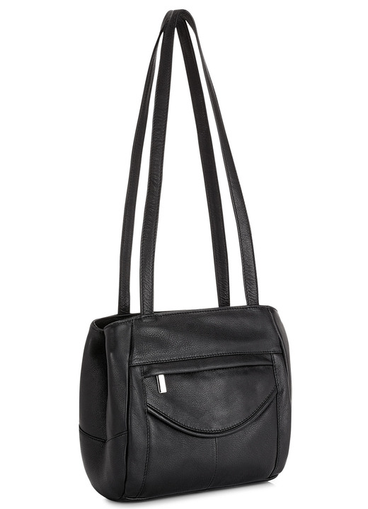 - Laurina Tasche aus Rind-Nappaleder, in Farbe SCHWARZ