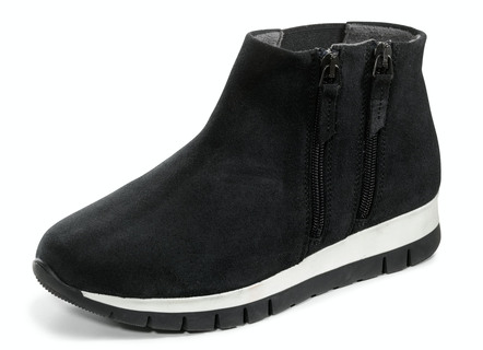 Bootie mit zwei Reissverschlüssen