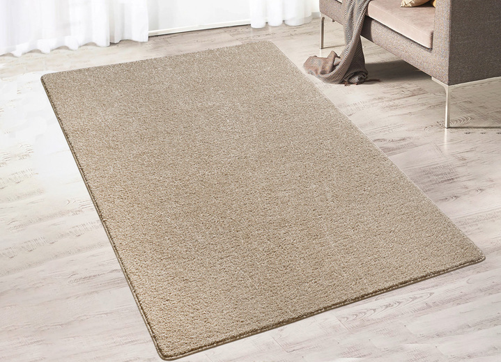 Bettumrandungen - Brücken, Teppiche und Bettumrandung , in Größe 101 (Brücke, 50x 80 cm) bis 315 (Bettumrandung, 3-teilig), in Farbe CREME Ansicht 1