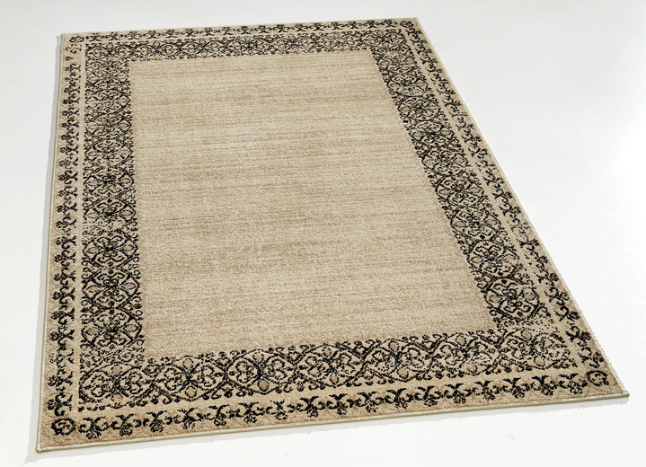 Klassisch - Hübsche Brücken und Teppiche mit Rankenmotiv, in Größe 111 (Brücke, 60x110 cm) bis 282 (Teppich, 200x290 cm), in Farbe BEIGE Ansicht 1