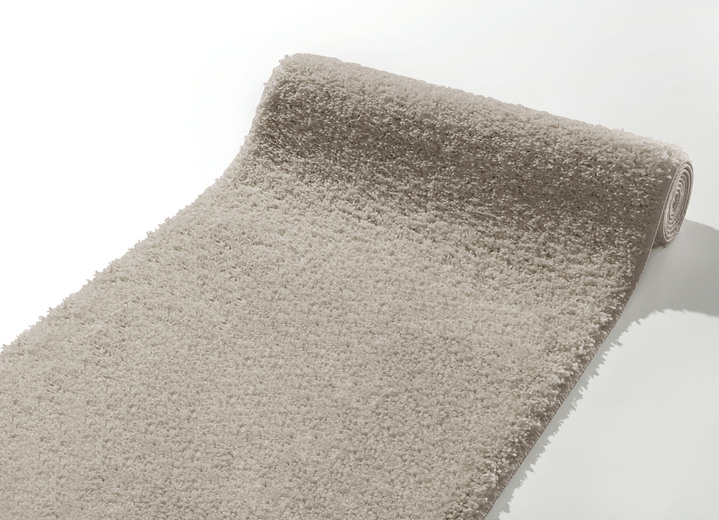 Läufer & Stufenmatten - Strapazierfähige Läufer nach Maß, in Größe 101 (Läufer, 60 cm breit) bis 104 (Läufer, 80 cm breit), in Farbe TAUPE Ansicht 1
