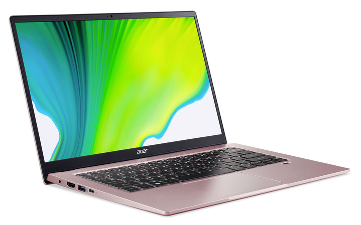 Computer & Elektronik - Acer Swift SF114-34 Notebook mit 14 Zoll Full-HD-Display, in Farbe ROSA Ansicht 1