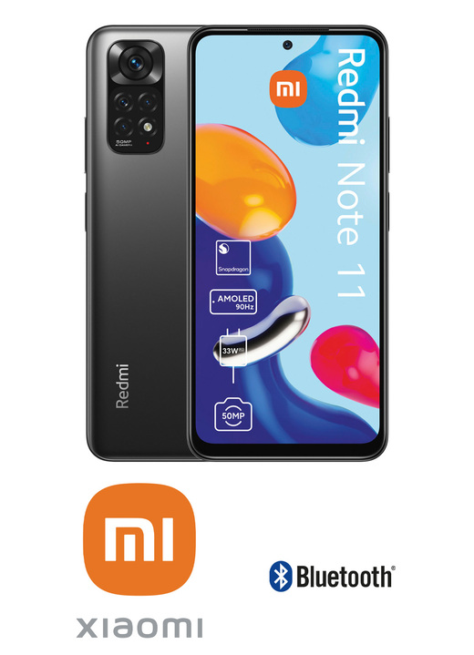 - Xiaomi Smartphone Redmi Note 11, in Farbe GRAU Ansicht 1