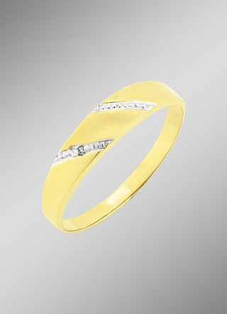 Damenring mit Diamant