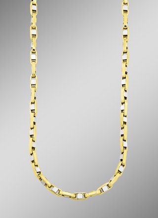 Schicke Halskette in Bicolor