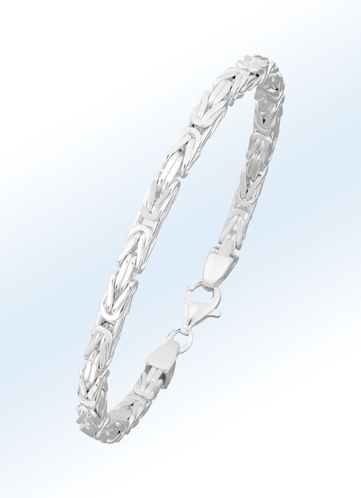 Halsketten - Königsketten-Garnitur, in Farbe , in Ausführung Armband, 21 cm Ansicht 1